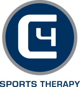 C4 Sports Therapy logo circle w text